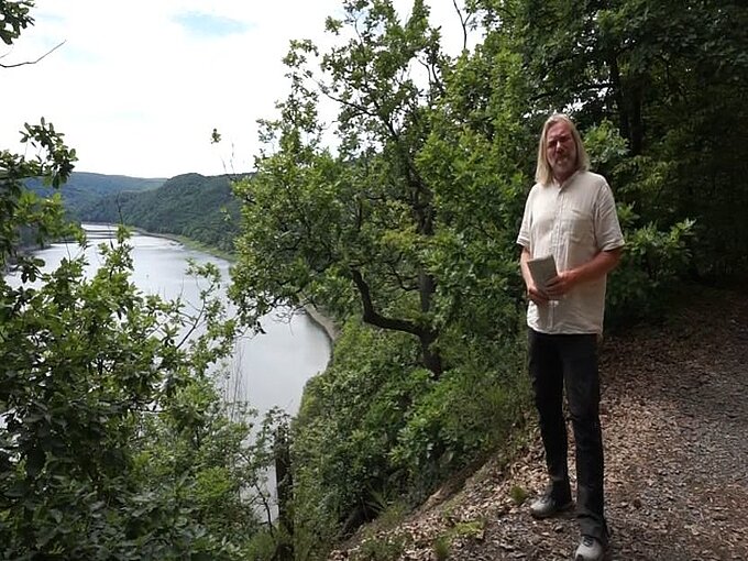 Thorsten Hoyer am Edersee_120.Deutsche Wandertag_Erlebnisregion-Edersee