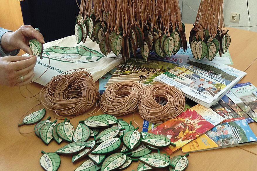 Wandertags-Plaketten zum 120. Deutschen Wandertag